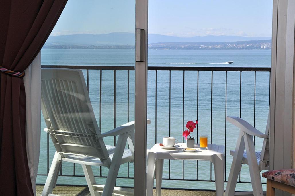 Hotel Restaurant Le Panorama Neuvecelle Luaran gambar